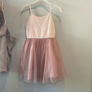 Zenzi Pink Tulle Kids Dress